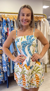 Macaquinho Raquel Beija Flor