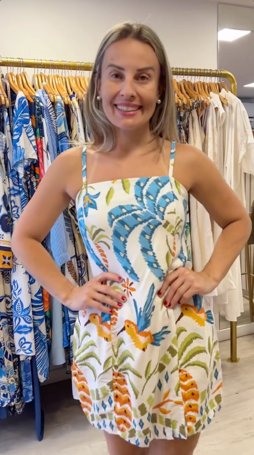 Macaquinho Raquel Beija Flor